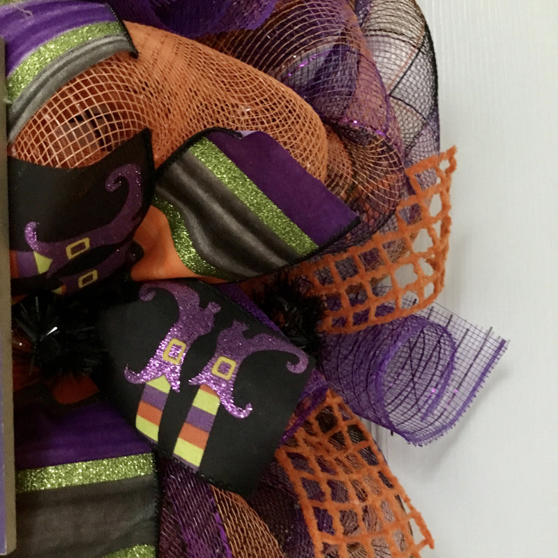 Couronne d'Halloween si la chaussure convient
