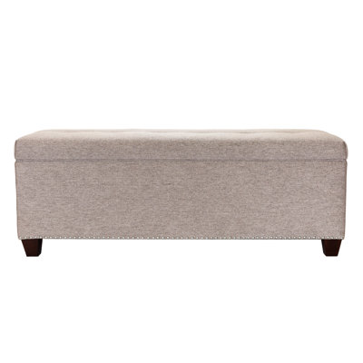Lalonde Polyester Blend Upholstered Storage Bench