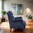 Auguust 34" Traditional Tufted Polyester Accent Chair with Velvet Fabric Upholstery, Nailhead Trim, Button-Tufted Back-2048512109