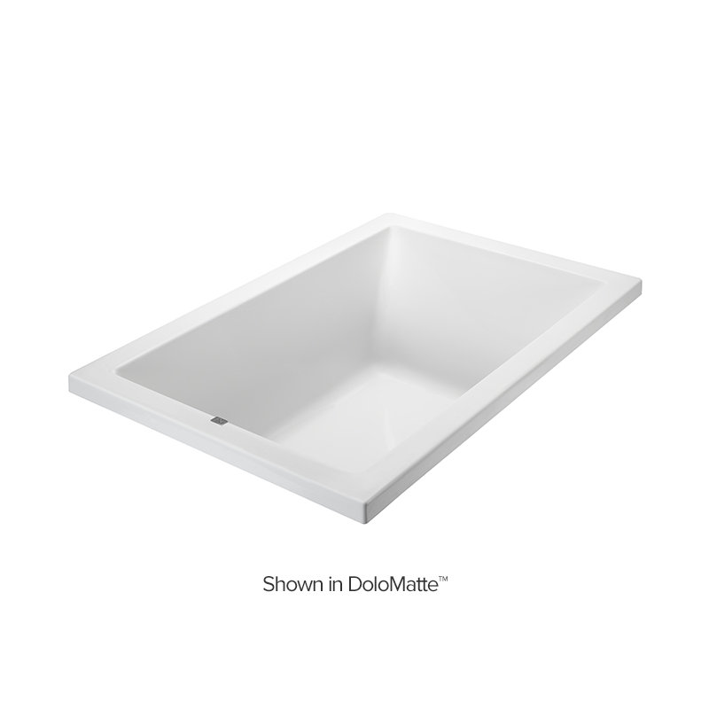 Andrea® 25 48" Air Bathtub - Matte, Drop in
