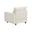 Canapé d'angle modulaire en velours 69 po 2 places