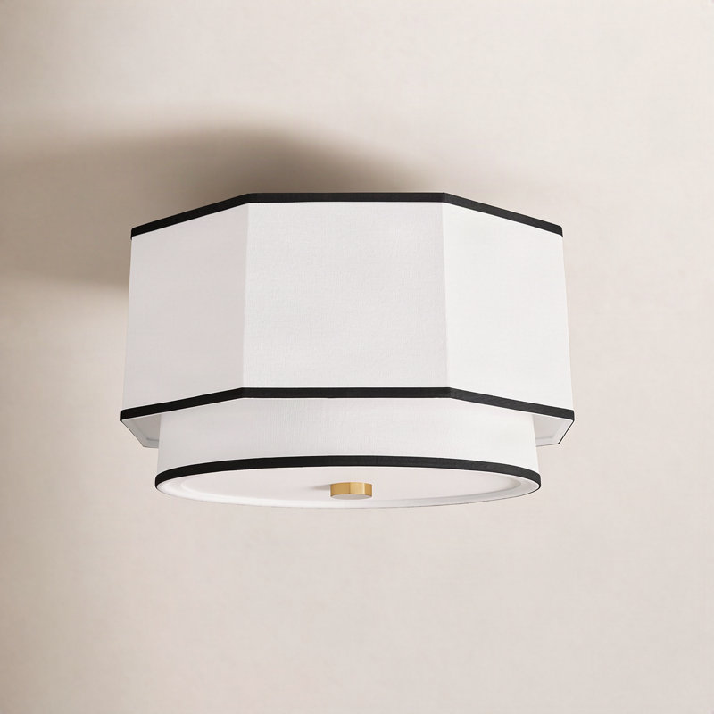 Turner Fabric Flush Mount