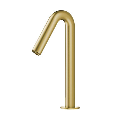 Commercial Brushed Gold Touchless Sensor Faucet