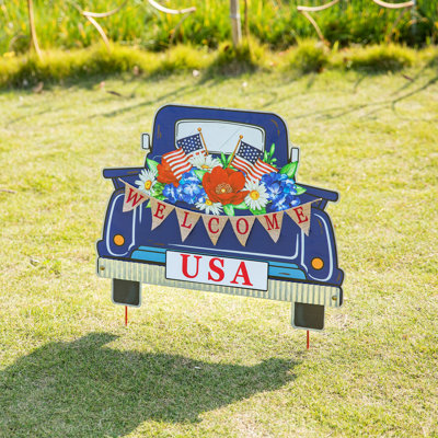 Piquet de jardin américain patriotique