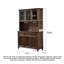Armoire à nourriture en bois de noyer américain