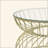Golden Coffee Table