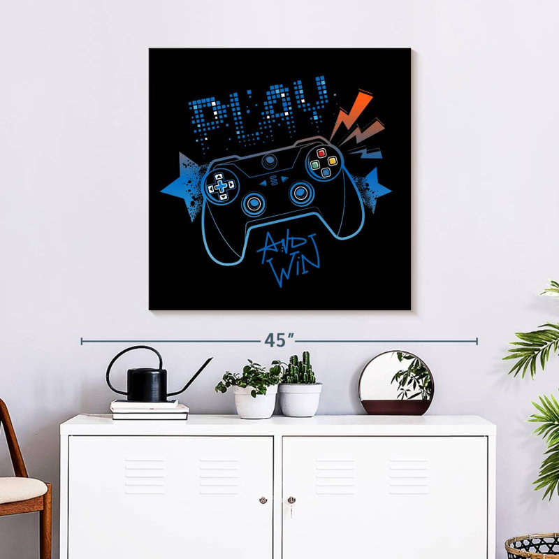 Senne Play And Win Typography, 30" H x 30" W
