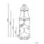 FAVARA 43cm W Iron Shelving Unit