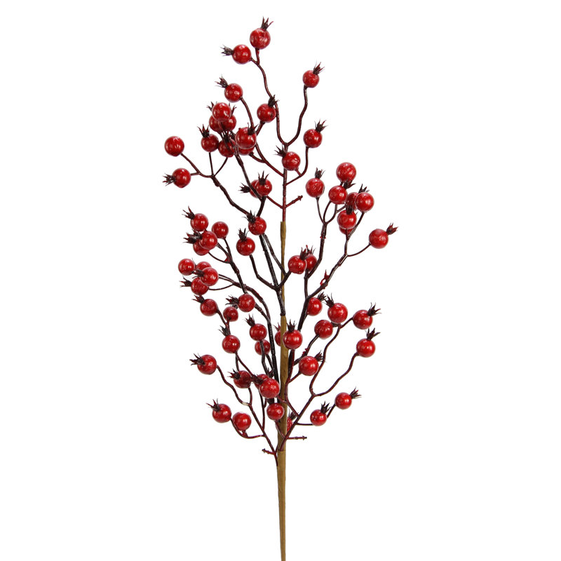 24'' Faux Fruit Branch