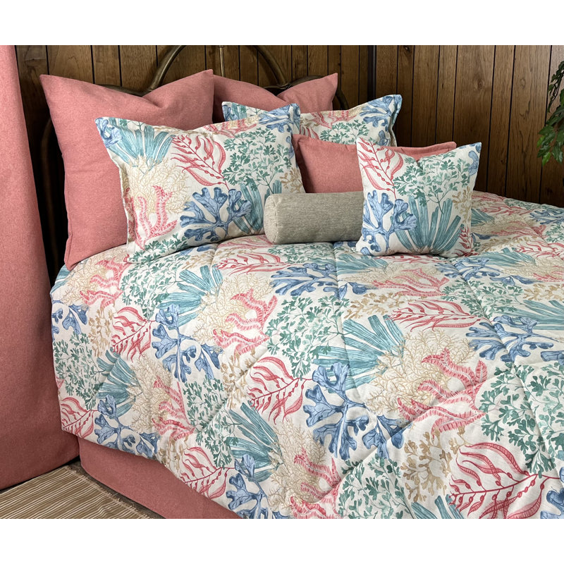Coral Reef corals pink daybed set