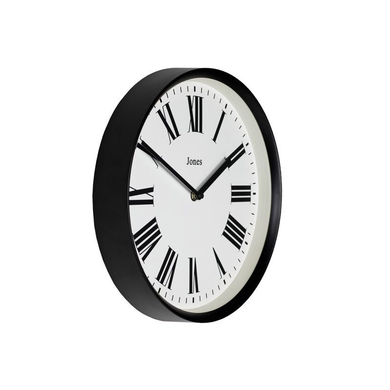 Heartbeat Acrylic Wall Clock, Black