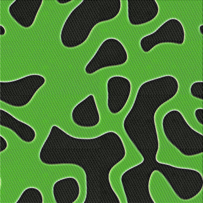 Vert abstrait Tapis décoratif