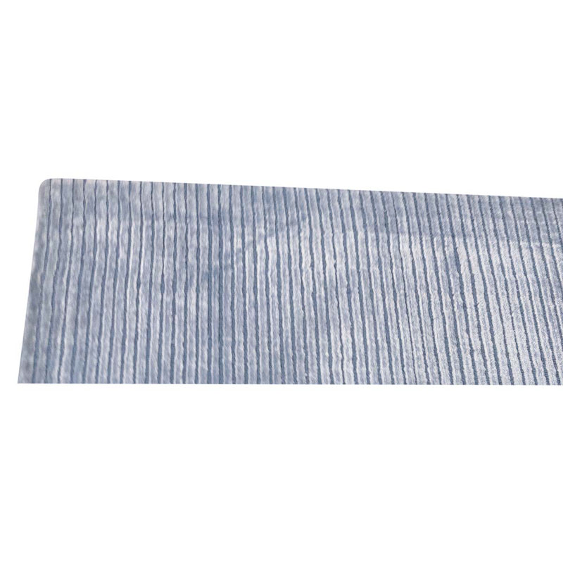 Hand Woven Wool Striped Area Rug, Rectangle 3' x 5'