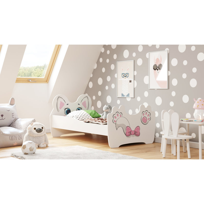 Children's bed auto - Tipper truck, Cot Bed / Toddler (70 x 140cm)