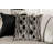 93.4" W Transitional Sofa, Silver