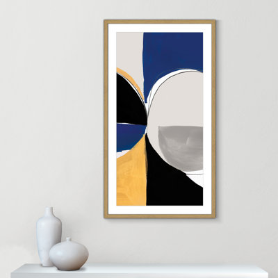 Azure Reflector I - peinture encadrée