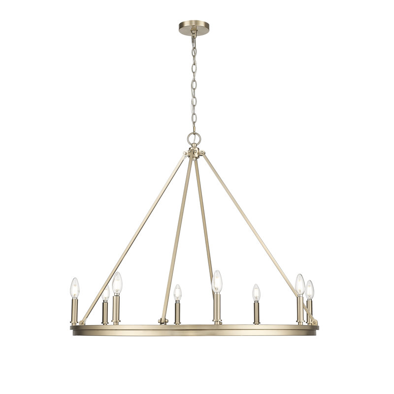 Plafonnier Millennium Lighting Carruth, 8, H 37 po x l 36 po x P 36 po