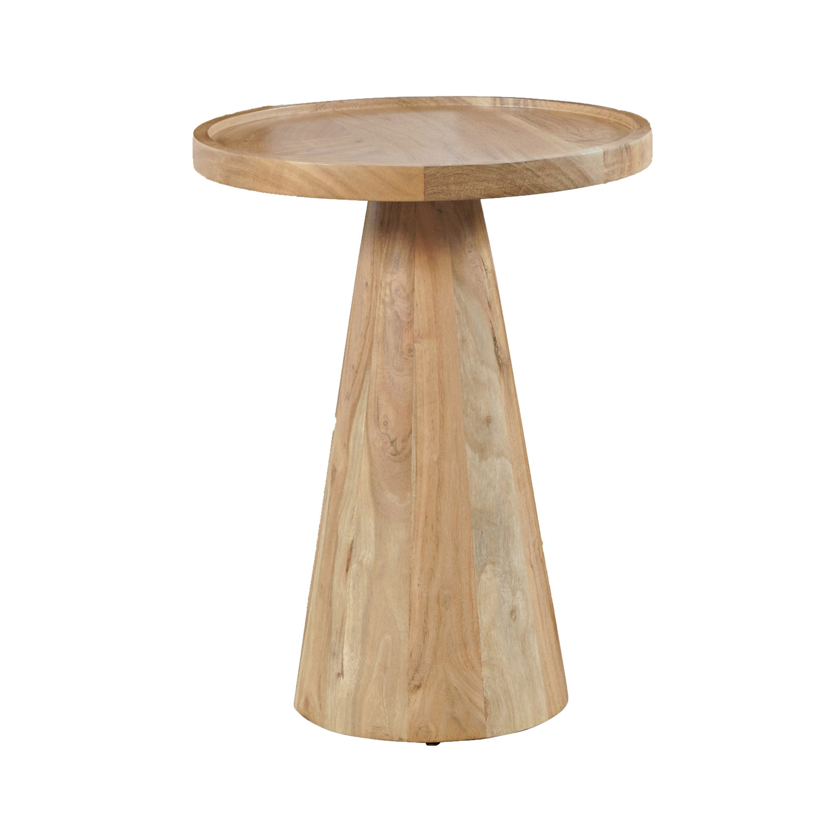 Jean 18" Acacia Nesting End Tables, Natural