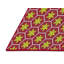 Rouge/vert clair à motif géométrique Patchell Tapis décoratif-627335241