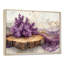 Graylin Lilacs Flowers Into A Wooden Slide Pattern I - Lilacs, art mural sur toile-1097338254-1338768123-1097338257