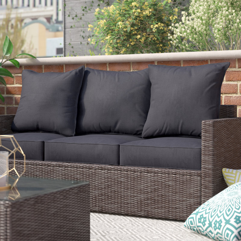 Azelia Outdoor Seat/Back Cushion (Set of 3)