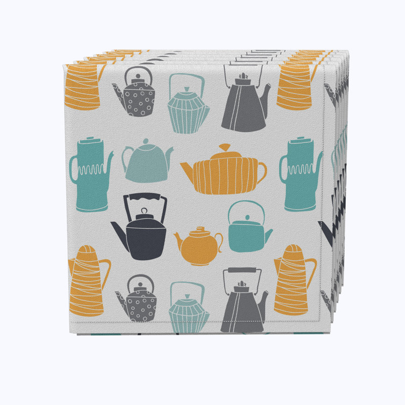 Cotton Twill No Pattern Square Napkin