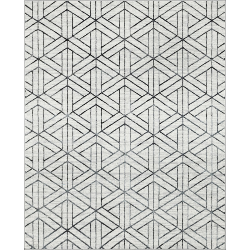 Rochele Geometric Indoor Rug, Rectangle 8' x 10'