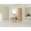 Meuble-lavabo mural de 30 po avec lavabo en résine et armoire latérale, tiroir à fermeture en douceur (KD-Packing), armoire combinée 09430IMO-30M-SC00512IMO * 2