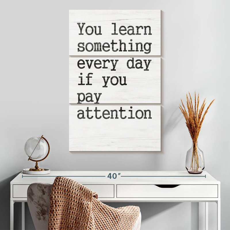 Tergel You Learn Something, 32" H x 20" W