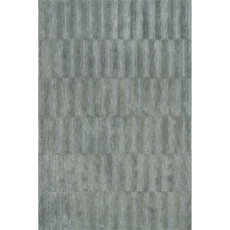 Tapis en laine à carreaux Starke