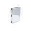 FHC CLK610PS Garde-corps en verre à verrou central 6 po x 10 po - Acier inoxydable poli-130982358