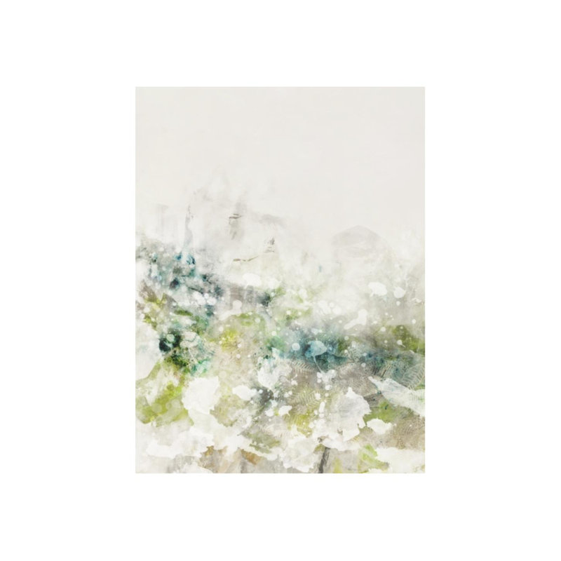 «Early Smmer Garden I» par Sofia Fox - reproduction d'art, Image au pinceau gel, H 48 po x l 36 po x P 1,5 po