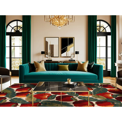  Tapis lavable pomme malaise
