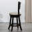 Swivel Upholstered Counter Stool-86686015-86686013