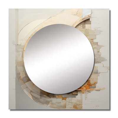 Fredericke - Nautilus Large Square Mirror Wall Decor For Bedroom