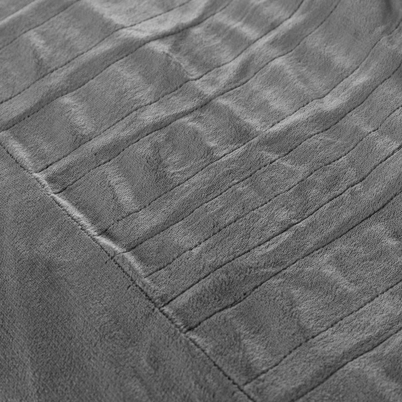 Couverture chauffante, Grand, Perle fumée