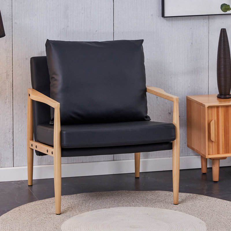Fauteuil l 28,74 po Jilles, Beige