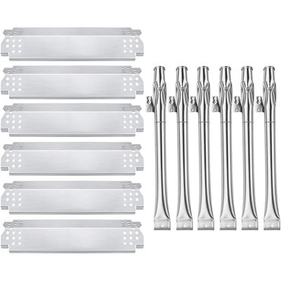 Quickflame 4'' W x 15'' D Metal Replacement Grill Burner