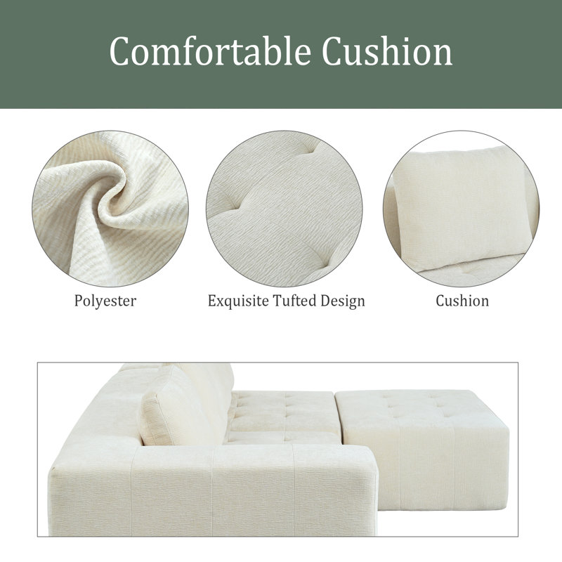 Latitude Run Modular Sofa - Thumbnail 2