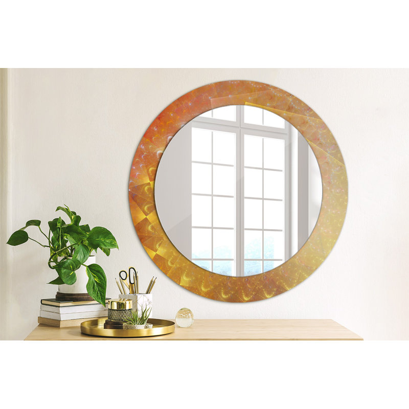 Huldar Glass Flat Wall Mirror