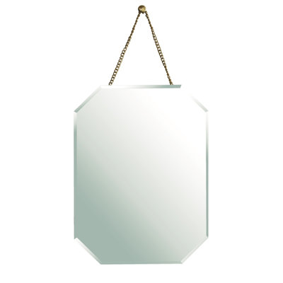 Miroir octogonal biseauté
