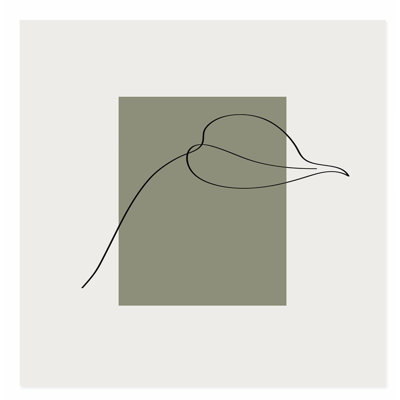 «Botanical Plant Minimalist III», reproduction d'art moderne sans cadre