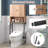 Over The Toilet Storage Cabinet Free Standing Toilet Rack With Adjustable Shelf-1401255317