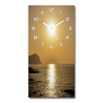 Jayden-Scott Glass Wall Clock