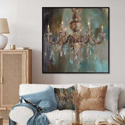 «Rumelia Grand Chandelier Showcase I», reproduction sur toile