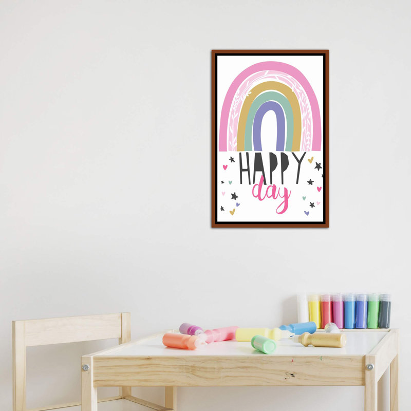 « croyez », art miracles, H 26 po x l 18 po x P 1,5 po, Toile avec cadre en bois classique