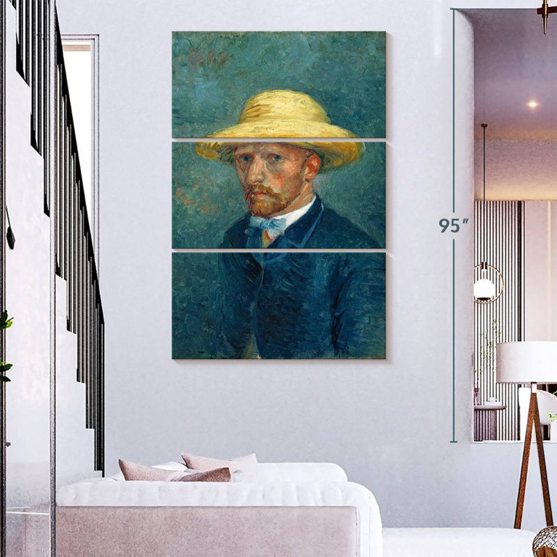 Portrait de Leisha Theo Van Gogh I 1887, H 74 po x l 48 po