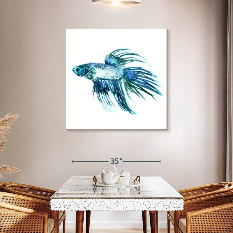 Crowle Fish IV, 39" H x 39" W