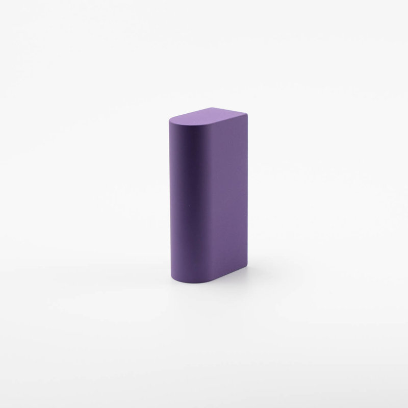 2" Length Geometric Knob, Royal (Purple)