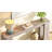 70.9" Extra Long Farmhouse Console Table, Narrow Wood Sofa Table Behind Couch-2000284294